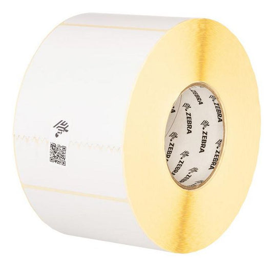 Labels, Zebra, Thermal Paper, Z-Select 2000D, W: 101.6 mm, H: 101.6 mm, D: 200 mm, C: 76 mm (880170-101)