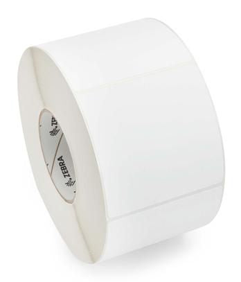 Labels, Zebra, Thermal Paper, Z-Select 2000D, W: 101.6 mm, H: 101.6 mm, D: 61.86 mm, C: 19 mm (3003071)