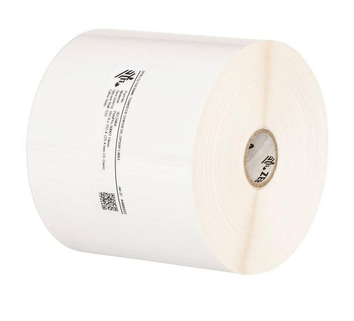 Labels, Zebra, Synthetic, PolyE 3100T Gloss, W: 148 mm, H: 210 mm, D: 200 mm, C: 76 mm (3011714)