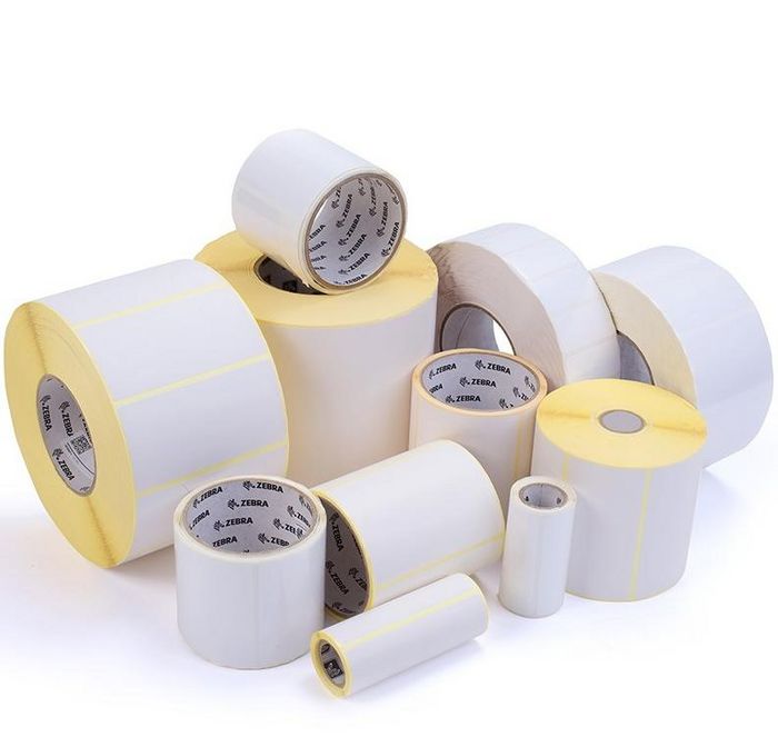 Labels, Zebra, Normal Paper, Z-Perform 1000T, W: 111 mm, H: 162 mm, D: 200 mm, C: 76 mm (3004879)