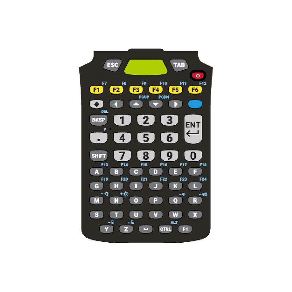 Zebra KYPD-MC9358ANR-10 58-key alphanumeric keypad 10-pack for MC9300 MC9400