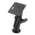 RAM Mounts stiprinājums ar divām lodēm un VESA 75 × 75 mm plāksni, C izmērs, vidējs (RAM-101U-2461)