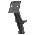 RAM Mounts stiprinājums ar divām lodēm un VESA 75 × 75 mm plāksni, C izmērs, garš (RAM-101U-D-2461)