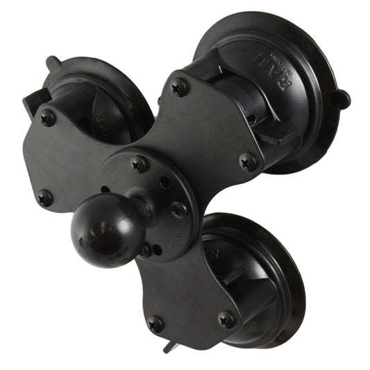 RAM Mounts Twist-Lock triple suction cup base with C-size ball RAM-224-3U – product photo