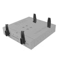 RAM Mounts Tough-Tray plakano fiksācijas sviru komplekts, 4 sviras (RAM-234K1-4U)