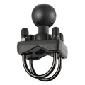 RAM Mounts lodveida pamatne ar divām U veida skavām caurulēm 1,25"–1,5" (32–38 mm), C izmērs (RAM-235-1U)