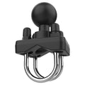 RAM Mounts lodveida pamatne ar divām U veida skavām caurulēm 1"–1,25" (25–32 mm), C izmērs (RAM-235U)