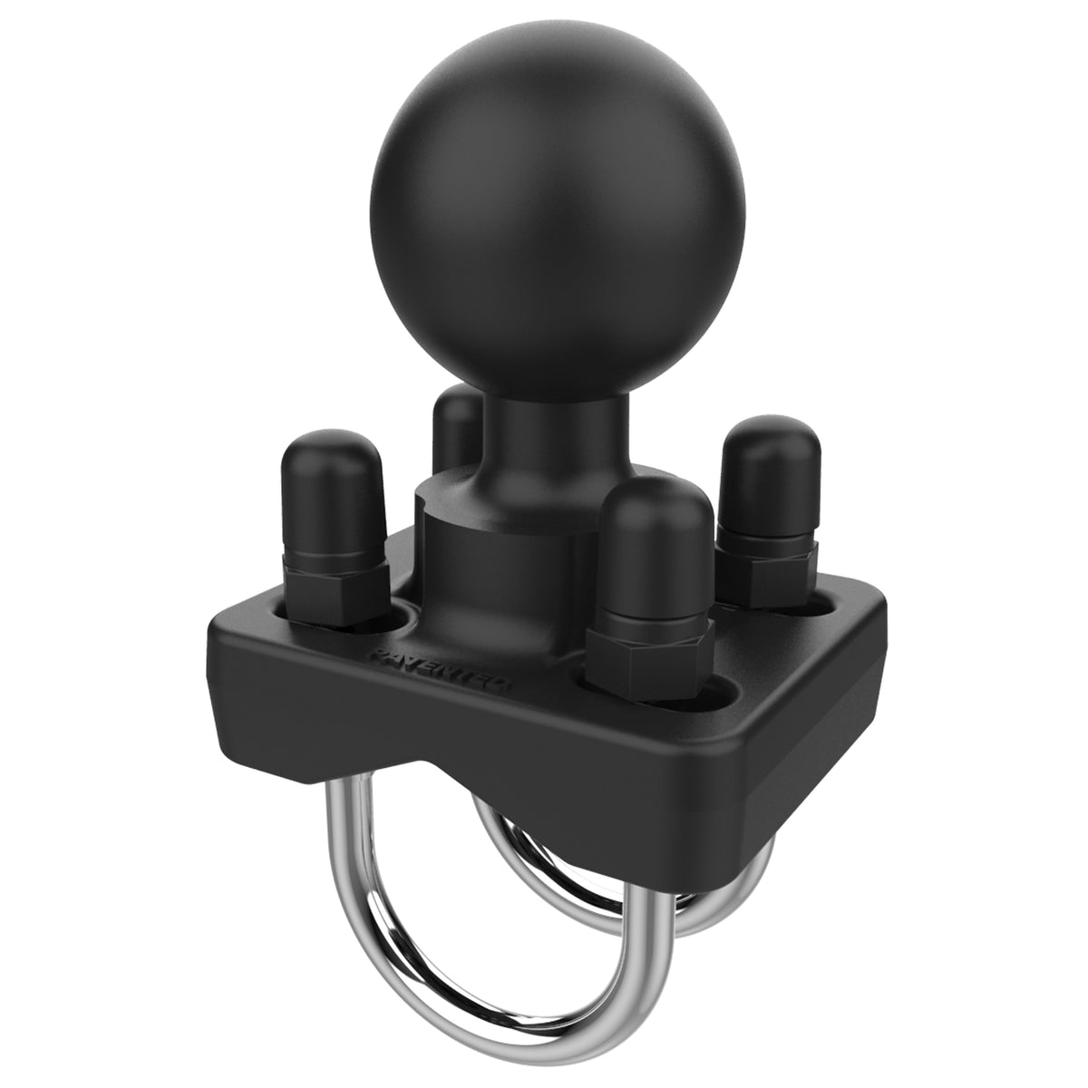 RAM Mounts C-size double U-bolt ball base for 1"–1.25" rails RAM-235U – alternative view