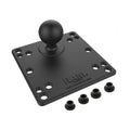 RAM Mounts VESA 100 × 100 un 75 × 75 mm plāksne ar lodi, C izmērs (RAM-246U)