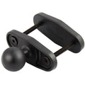 RAM Mounts skavas lodveida pamatne kvadrātveida statņiem līdz 64 mm, C izmērs (RAM-247U-25)