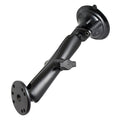 RAM Mounts Twist-Lock piesūcekņa stiprinājums ar apaļu AMPS plāksni, B izmērs, gara svira (RAM-B-166-C-202U)