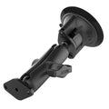 RAM Mounts Twist-Lock piesūcekņa stiprinājums ar rombveida plāksni, B izmērs, vidēja svira (RAM-B-166U)