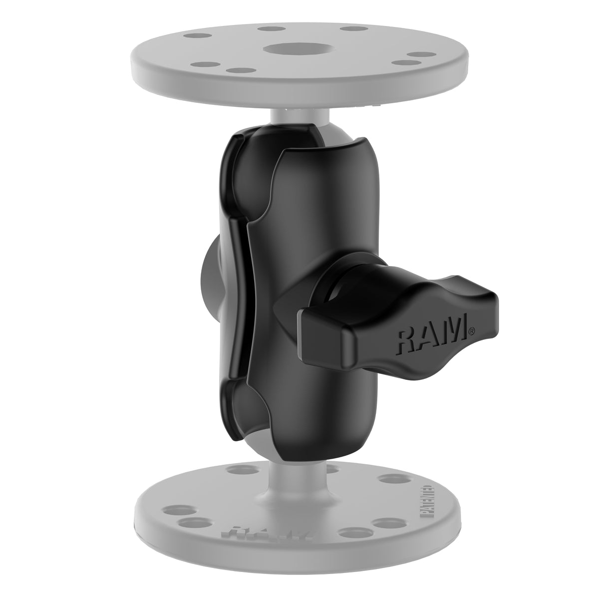 RAM Mounts short B-size double socket arm (61 mm) – alternative view