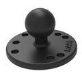 RAM Mounts Round Plate with Ball, B-Size, AMPS Pattern (RAM-B-202U)