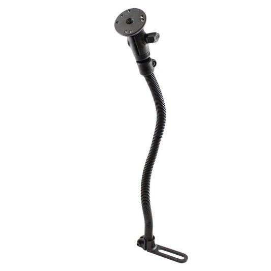 RAM Mounts Pod I No-Drill vehicle mount with 18 inch rod and round AMPS plate (RAM-B-316-1-202U) – product photo