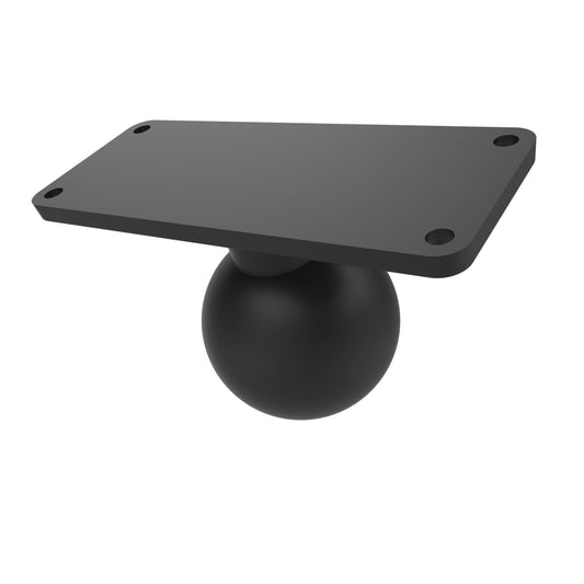 RAM Mounts D-size ball base with 1.5 x 4.5 inch hole pattern – product photo