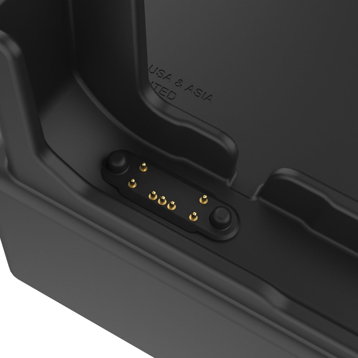 RAM Mounts desktop dock for Zebra ET60 and ET65 with USB-C, USB-A and RJ45 – additional view
