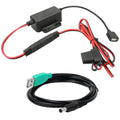 RAM Mounts GDS Modular 30–64 V Hardwire Charger with USB-A Port & USB-A to DC Cable (RAM-GDS-CHARGE-M55-V8BU)
