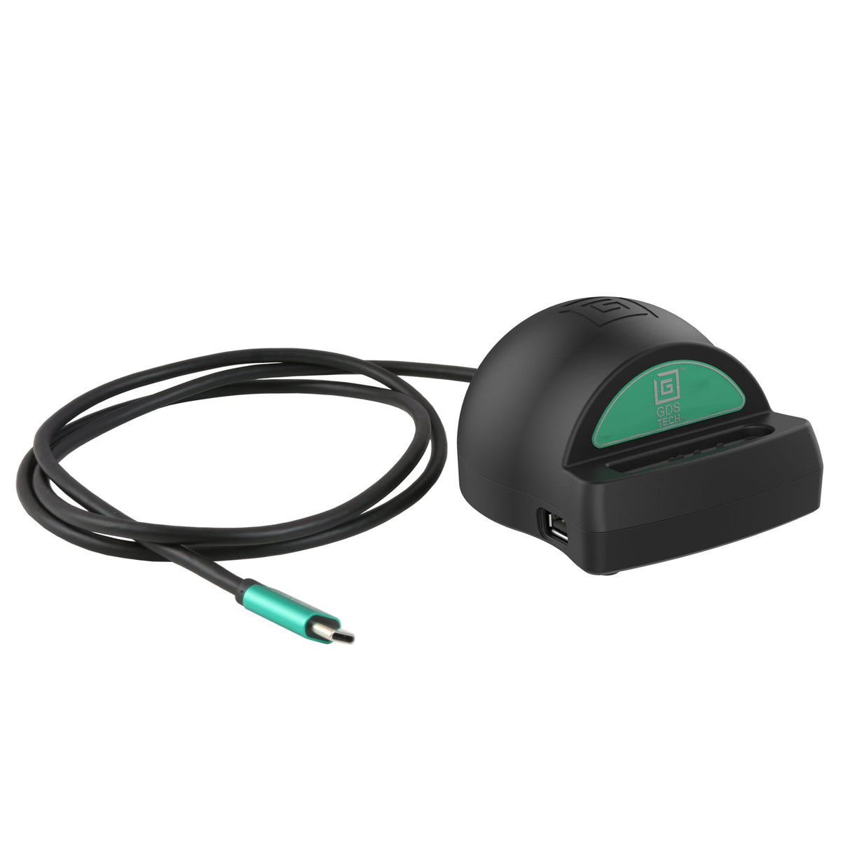 RAM Mounts GDS desktop dock with Power Delivery and USB-A peripheral port for IntelliSkin devices – product photo