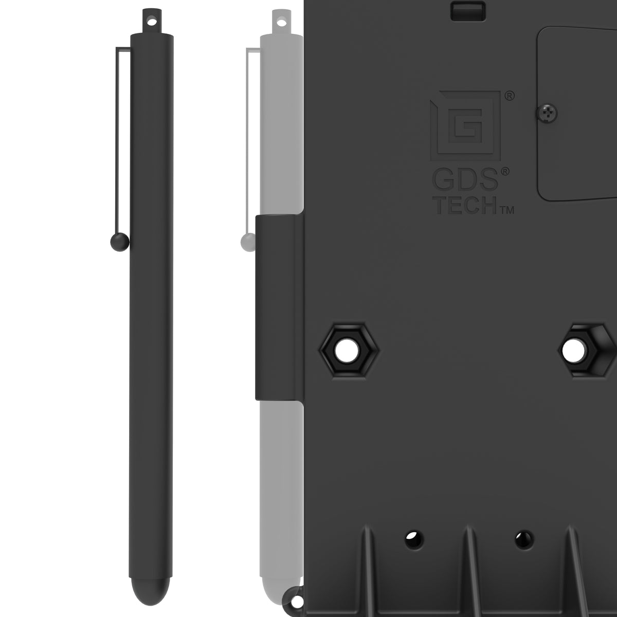 RAM Mounts GDS powered dock with USB-A for Zebra EC50 and EC55 in IntelliSkin – view 5