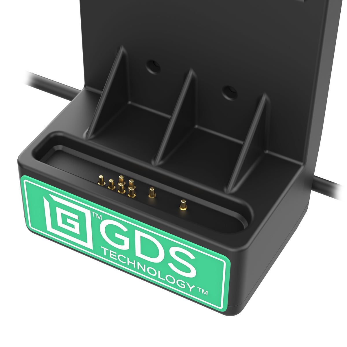 RAM Mounts GDS powered dock with USB-A for Zebra TC73 and TC78 in IntelliSkin – additional view