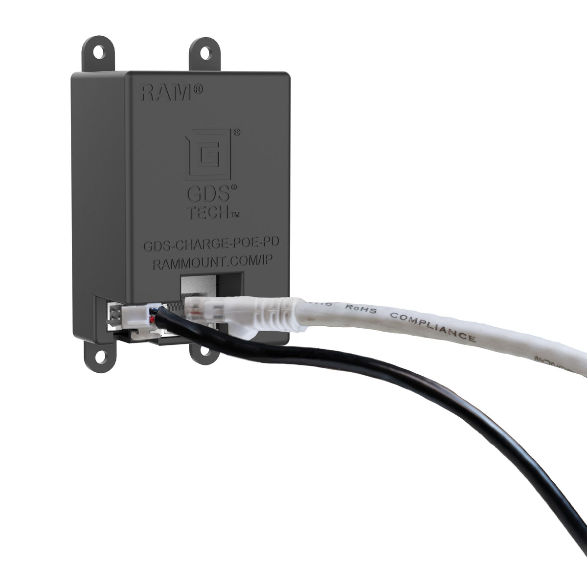 RAM Mounts GDS Uni-Conn low-profile wall dock with PoE for IntelliSkin tablets – additional view