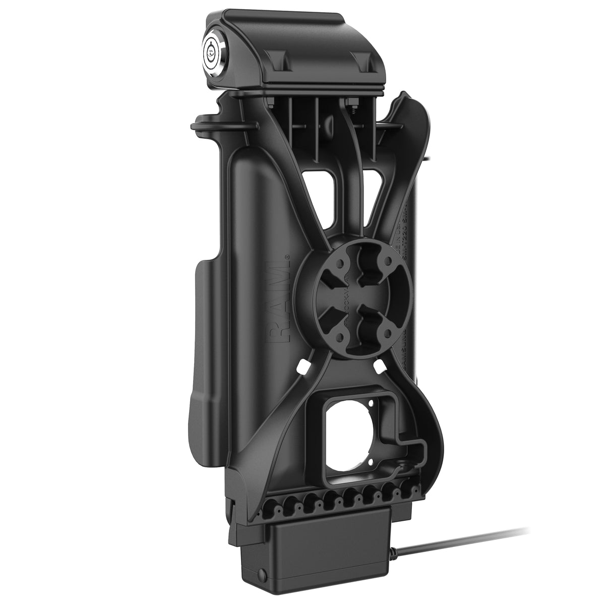 RAM Mounts key-locking GDS Tough-Dock (USB-C) for Samsung Tab A11, A9 and A7 Lite 8.7" in IntelliSkin – further view