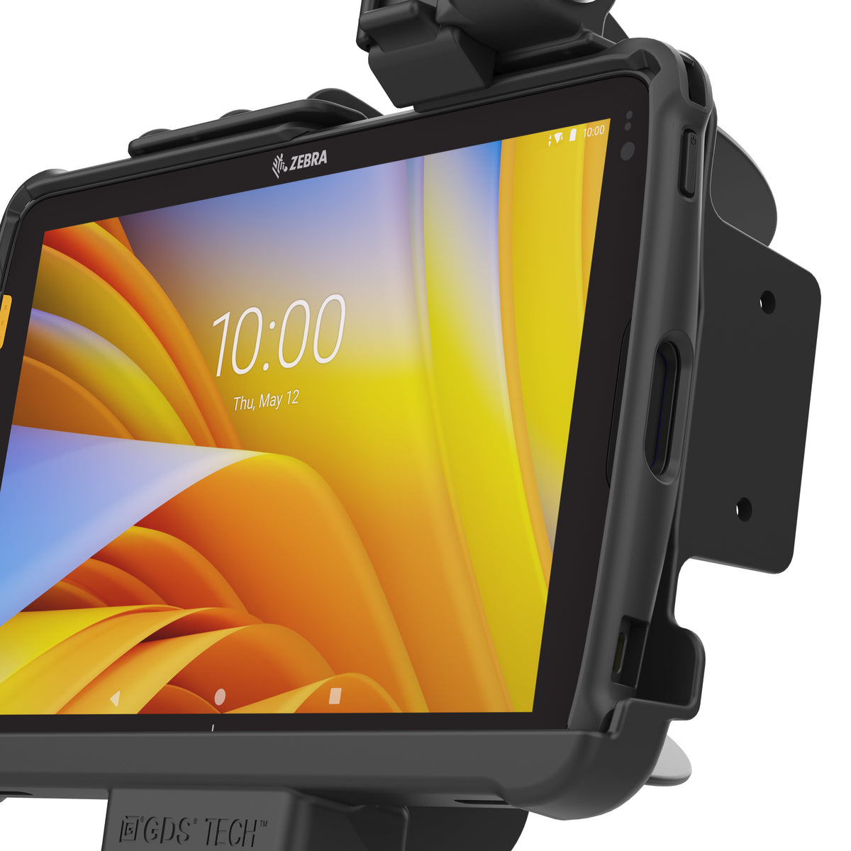 RAM Mounts GDS powered dock with latch for Zebra ET40, ET45 and ET401 10-inch tablets in IntelliSkin – second alternative view