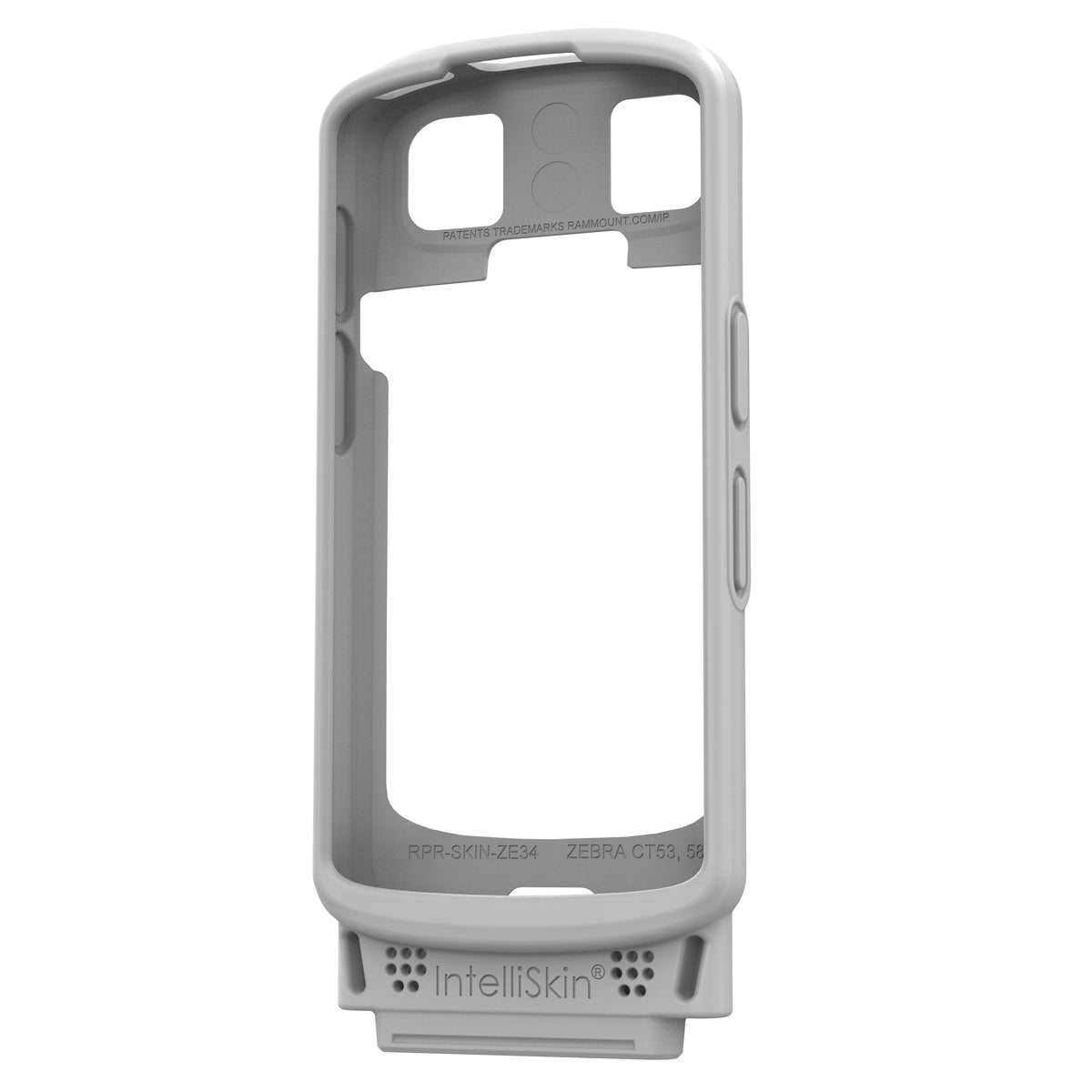 RAM Mounts IntelliSkin protective sleeve in grey for Zebra TC53 and TC58 – alternative view