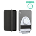 RAM Mounts GDS Tab-Conn folio tipa vāciņiem, D-Shape un aizmugurējie pogo kontakti, pelēkā krāsā (RAM-GDS-TABC-F1DB-GRY)