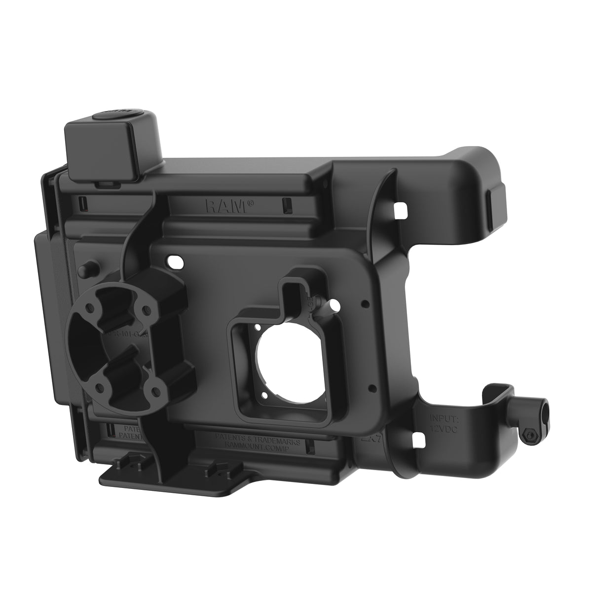 RAM Mounts Form-Fit holder for Getac ZX70 rugged tablet (Temp-module compatible) – further view