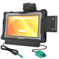 RAM Mounts Getac ZX80 dokstacija ar barošanu un 2× USB-A datu pieslēgumiem (RAM-HOL-GE5PD2U)
