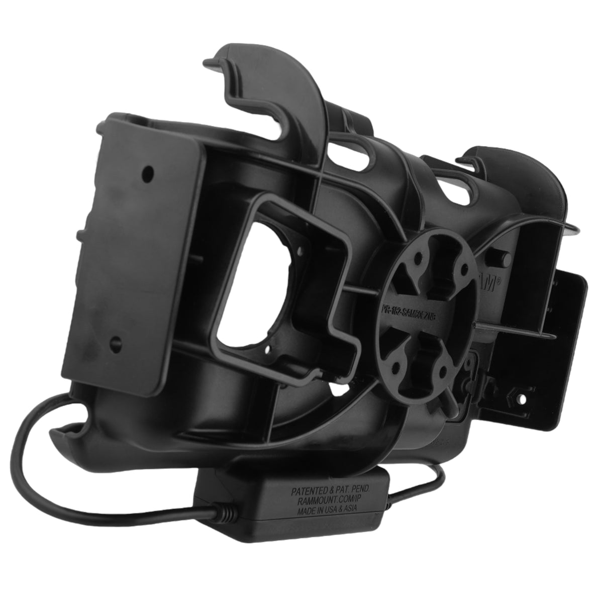 RAM Mounts EZ-Roll'r USB-C Modular Dock + Single USB-A for Samsung Tab Active5 and 3 – detail view