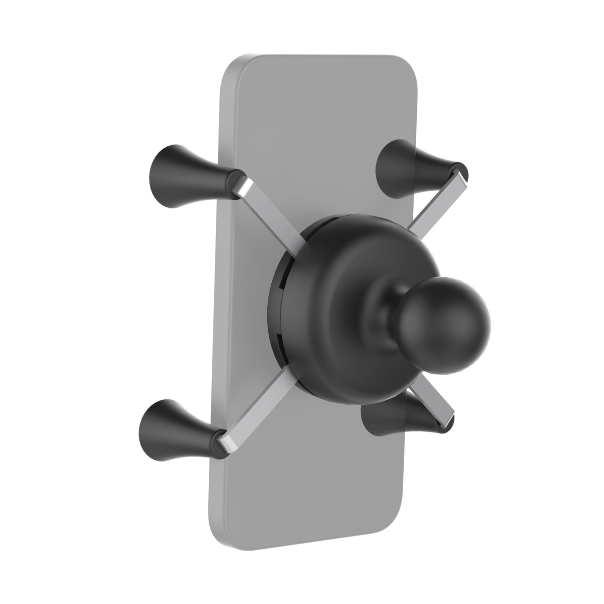 RAM Mounts X-Grip universal phone holder with B-size ball – another view