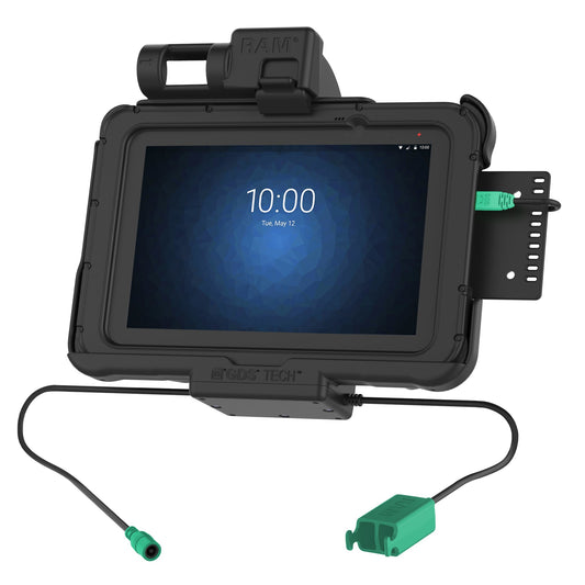RAM Mounts GDS power dock with dual USB-A for Zebra ET5x 8.3" and 8.4" rugged tablets – product photo