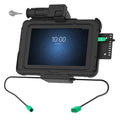 RAM Mounts Zebra ET5x 8.3" & 8.4" GDS dokstacija ar barošanu, USB-A un atslēgas slēdzeni (RAM-HOL-ZE10PDKLU)