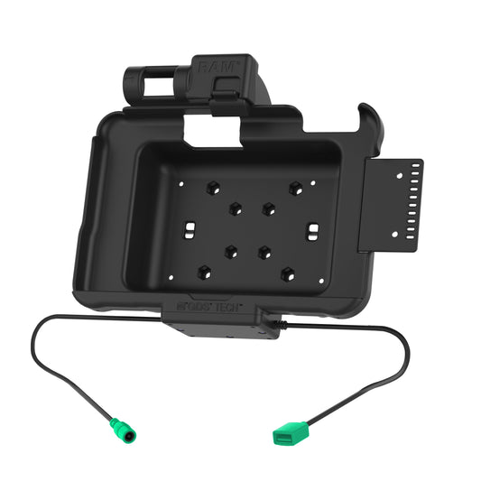 RAM Mounts GDS power + data dock with USB-A for Zebra ET5x 8.3" and 8.4" rugged tablets – alternative view
