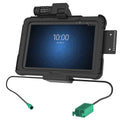 RAM Mounts Zebra ET5x 10.1" GDS dokstacija ar barošanu, 2× USB-A un kombinēto slēdzeni (RAM-HOL-ZE11PD2CLU)