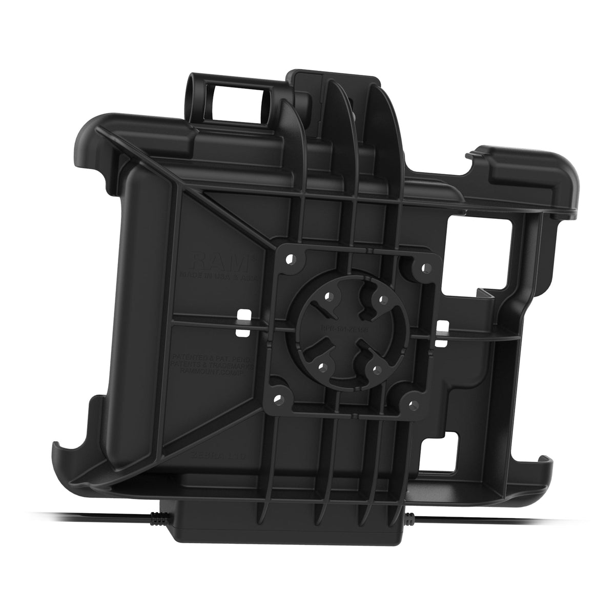 RAM Mounts GDS power + data dock with USB-A for Zebra XSLATE L10 rugged tablet – view 4