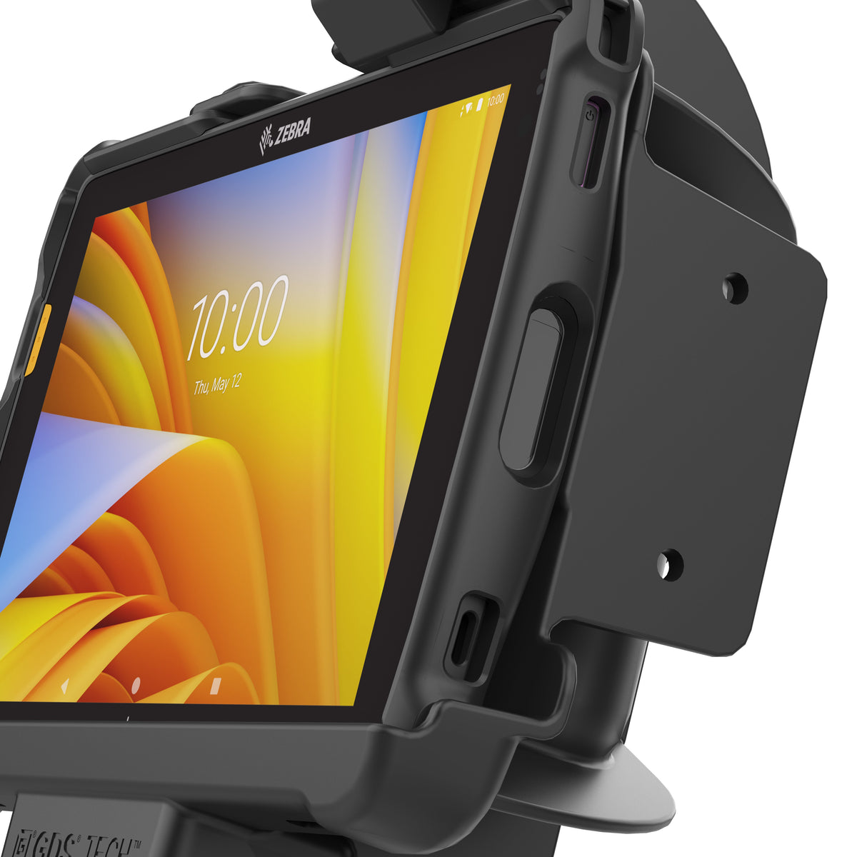 RAM Mounts locking Tough-Dock power + dual USB for Zebra ET40, ET45 and ET401 8-inch tablets with Rugged Frame – second alternative view