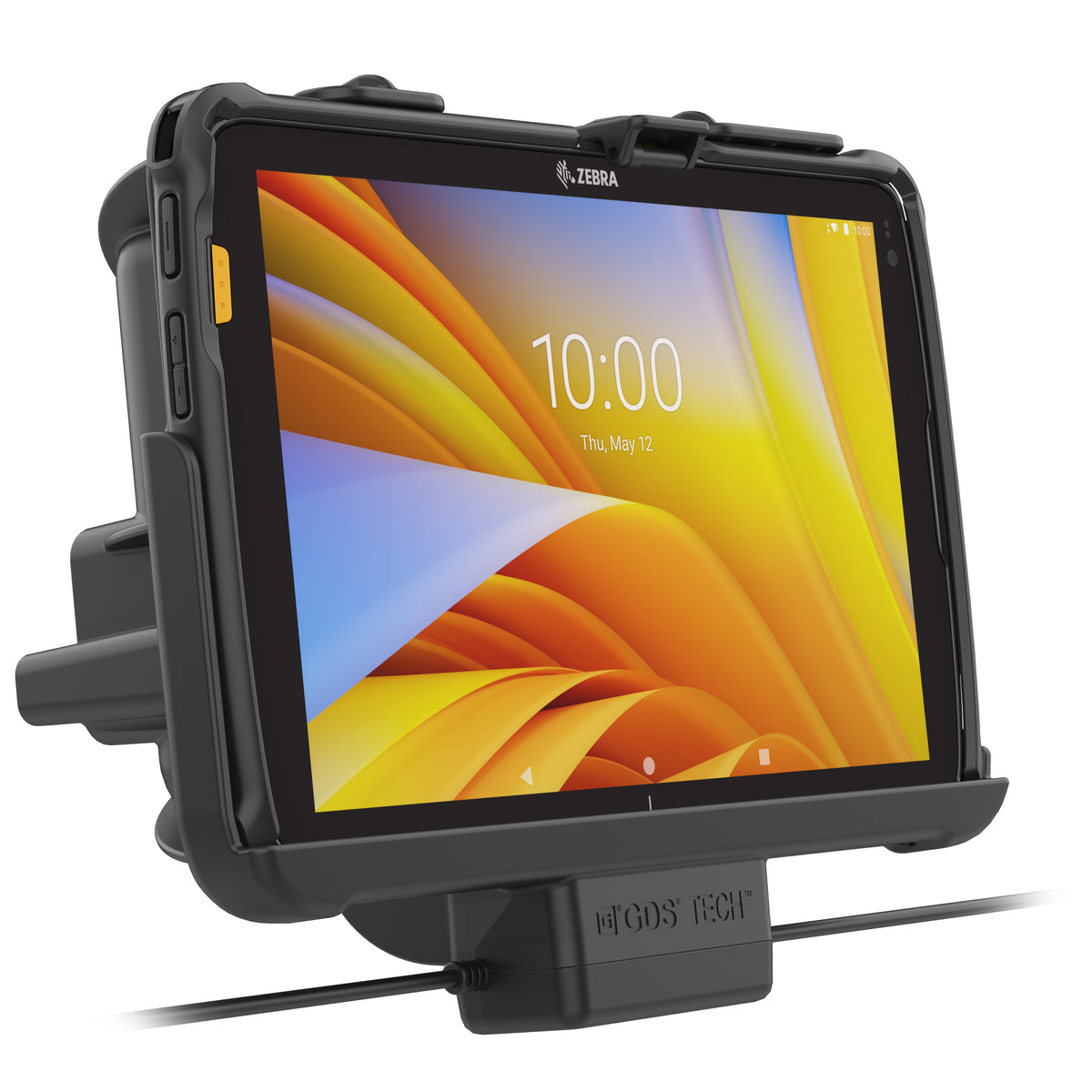 RAM Mounts Tough-Dock power + data for Zebra ET40, ET45 and ET401 10-inch tablets with Rugged Frame – further product photo