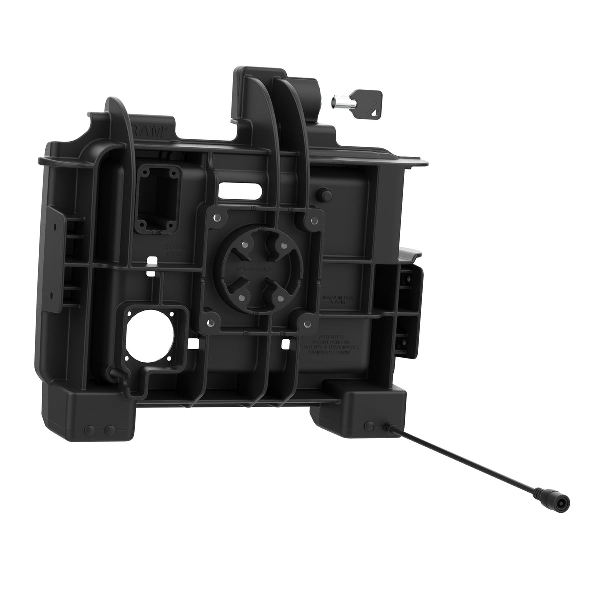 RAM Mounts Key-Locking Powered Dock with Heated Pins for Zebra ET60 and ET65 – additional view