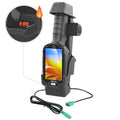 RAM Mounts Zebra TC8300 Form-Fit dokstacija ar barošanu + USB-A, apsildāmi kontakti (RAM-HOL-ZE26PDHU)