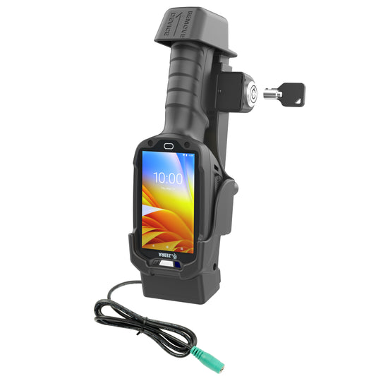 RAM Mounts key-locking Form-Fit powered dock for Zebra TC8300 – product photo