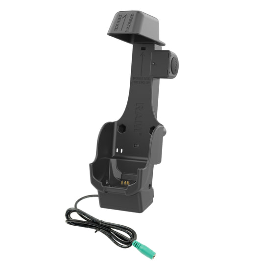 RAM Mounts Form-Fit powered dock for Zebra TC8300 – alternative view