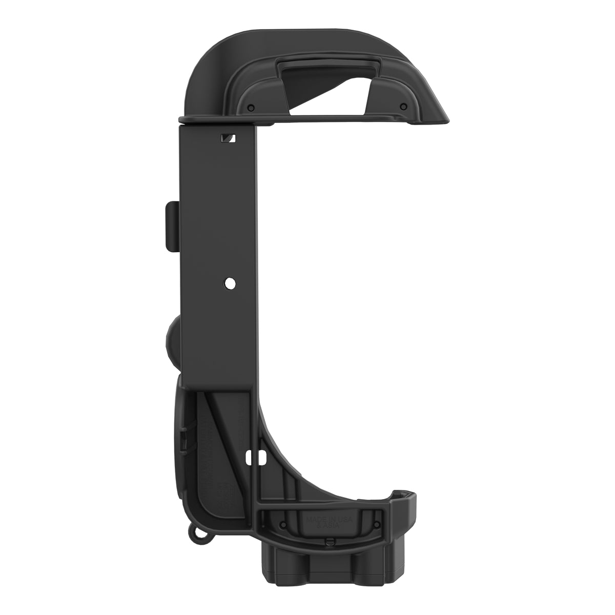 RAM Mounts spring-loaded holder for Zebra MC9400 and MC9300 – another angle