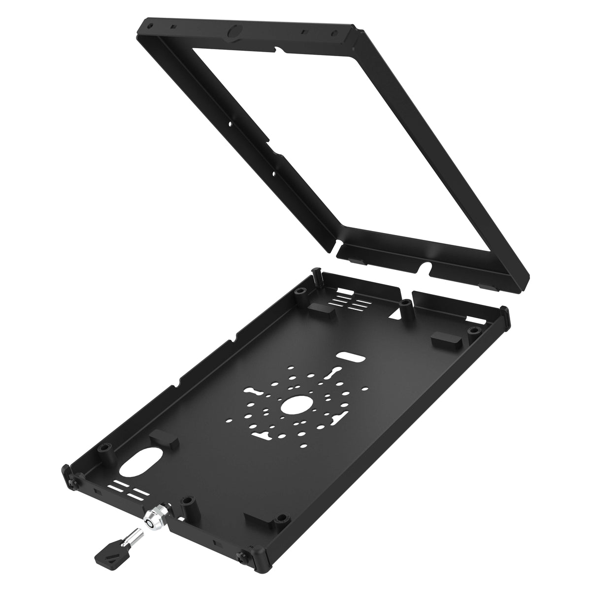 RAM Mounts key-locking steel Safe-Case for Samsung Galaxy Tab S9 and S9 FE – further view