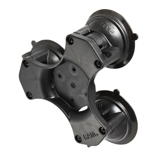 RAM Mounts Twist-Lock triple suction cup base with composite AMPS plate – product photo