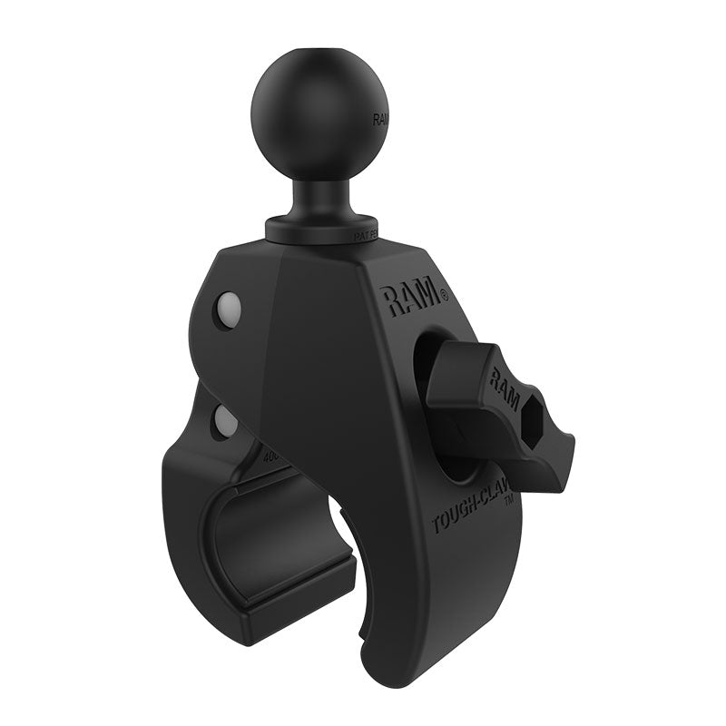 RAM Mounts Tough-Claw large clamp ball base, C-size, for 1–2.2 inch rails – product photo