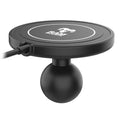 RAM Mounts Ball Adapter with Qi2 15 W Wireless Charger for MagSafe iPhones (RAP-B-202-AP-MAG-1-W2MU)